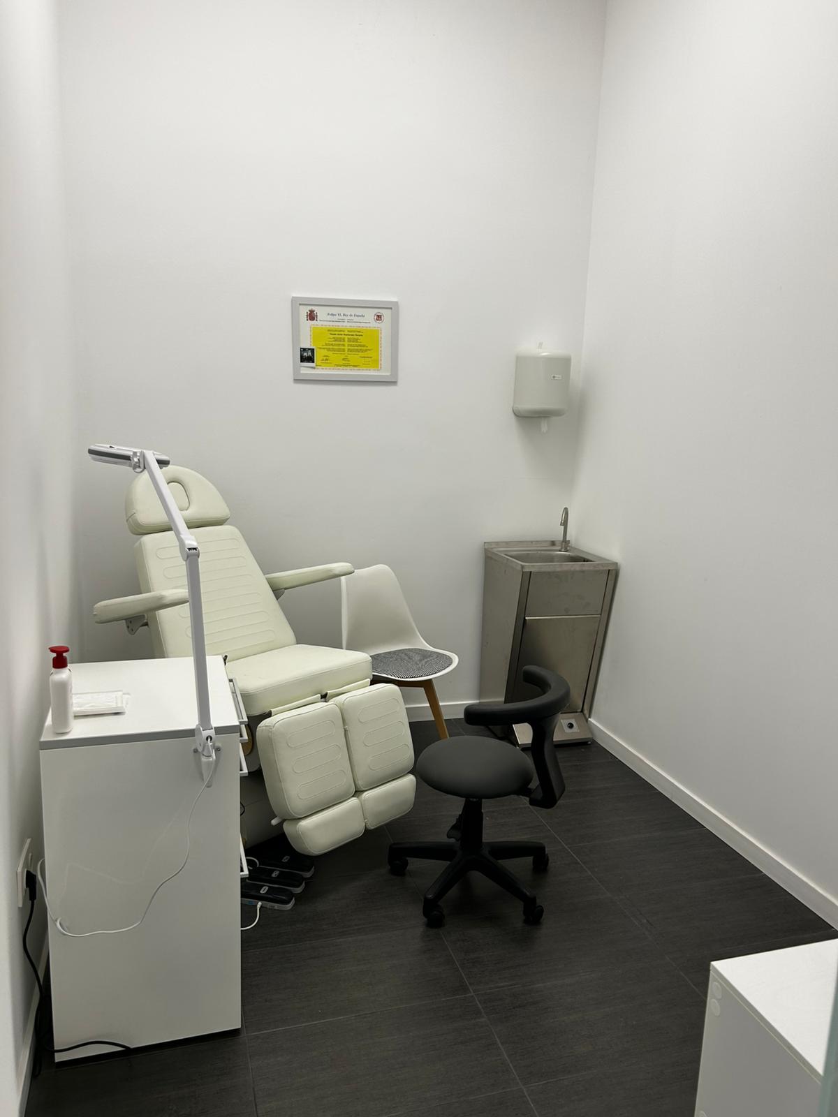 Interior de la clínica